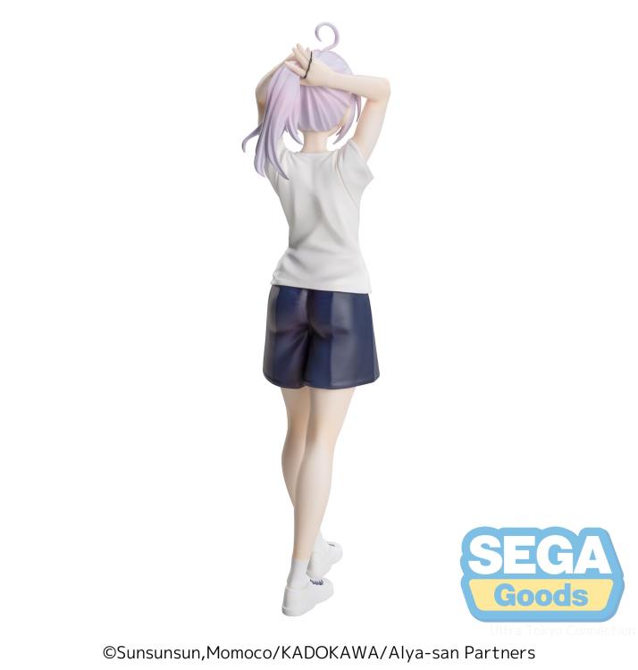 SEGA LUMINASTA FIGURE ALYA (GYM CLOTHES VER.) - ALYA SEGA LUMINASTA FIGURE ALYA (GYM CLOTHES VER.) - ALYA